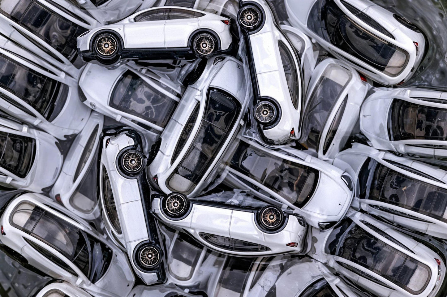 Teslas Tossed in a Palm Springs Earthquake (Kim Garretson)