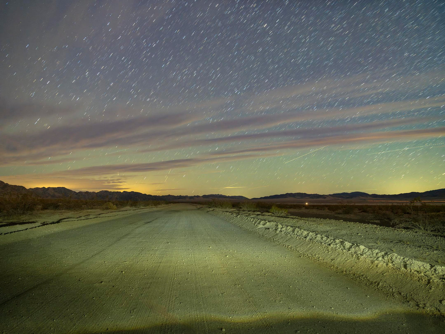 Iron Age Road. Wonder Valley. February 19, 2025 (Bill Leigh Brewer)