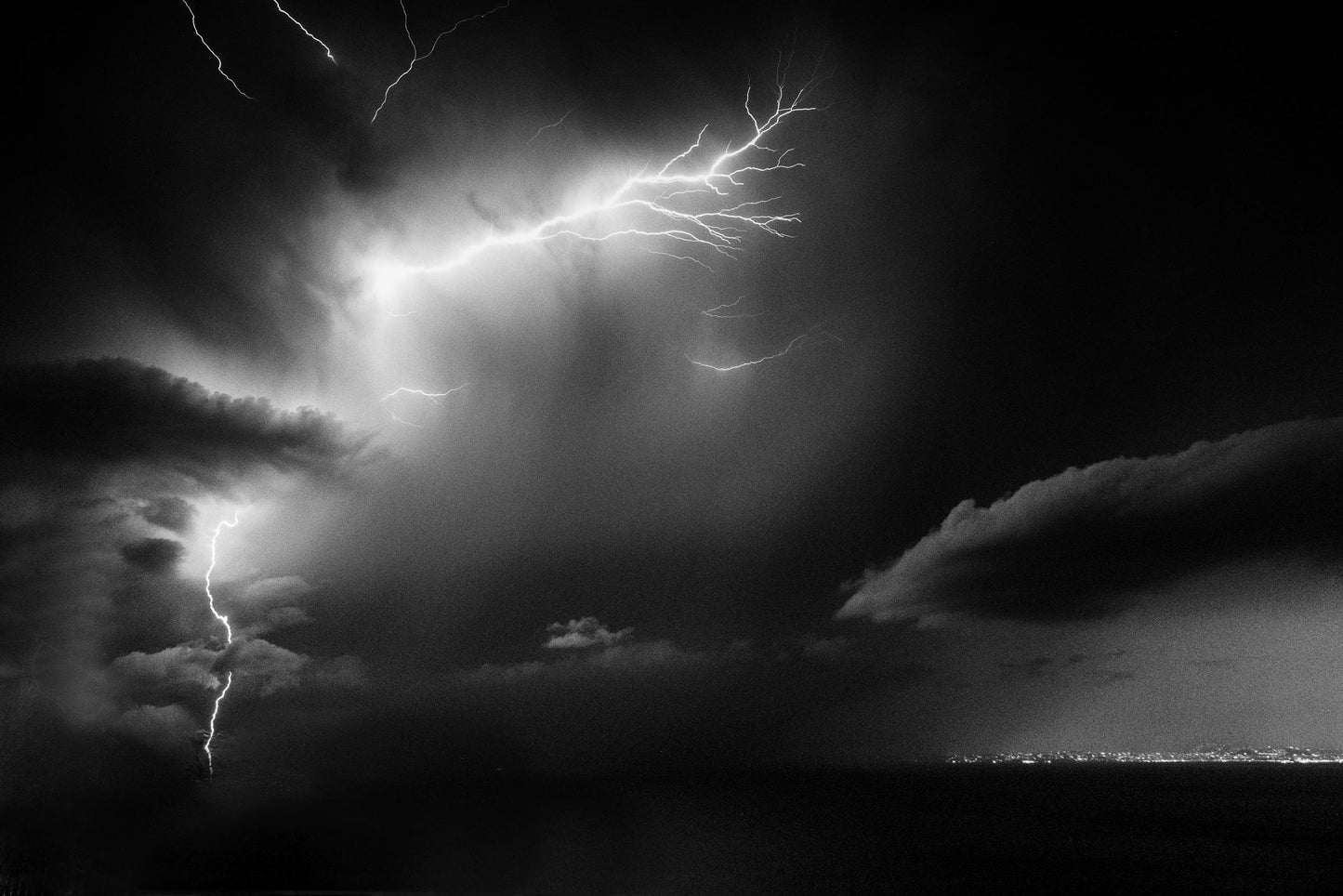 Lightening Over Naples, Italy (Eloise Carson)