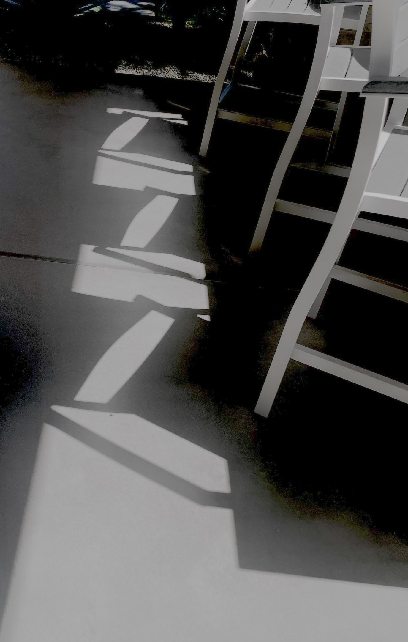 Negative Bar-Stools (Judy Luther)