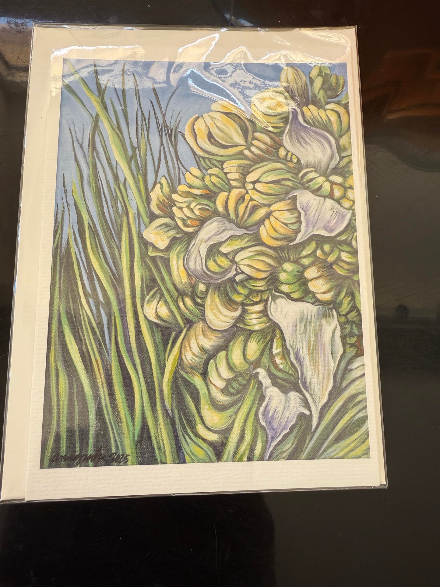 Yucca postcard with envelope (Anna Graham) – 2