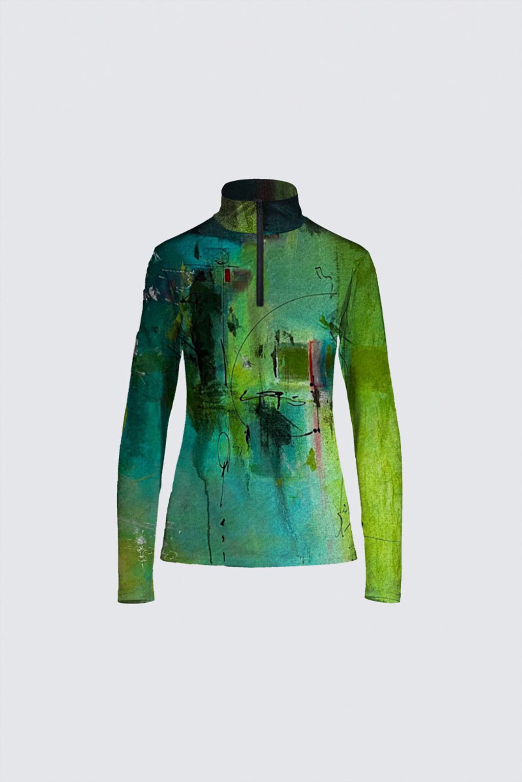 Jamie Half Zip Top (Ross Mercer) – 2