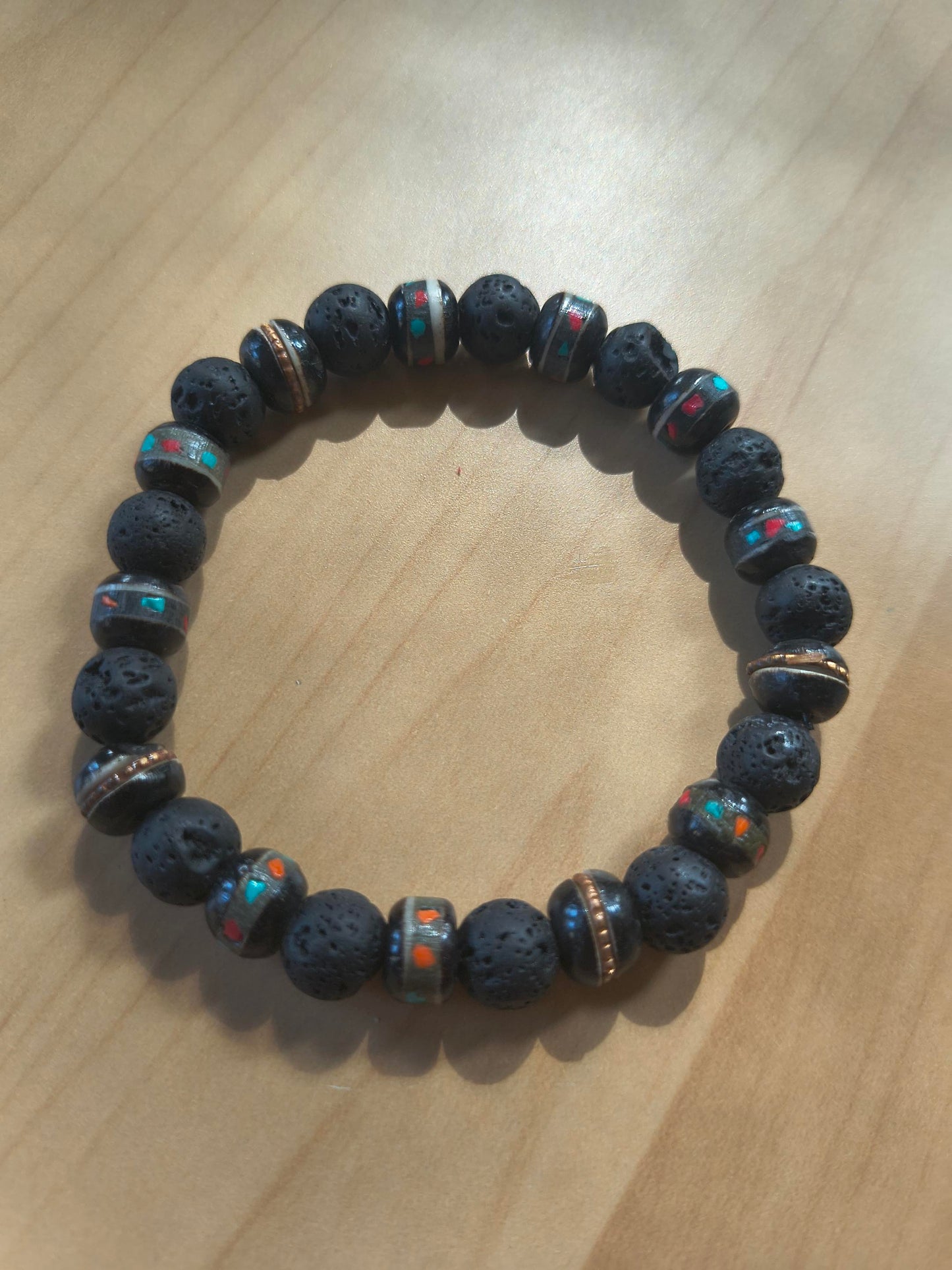 Lava Stone Bracelet (David Burr) – 2