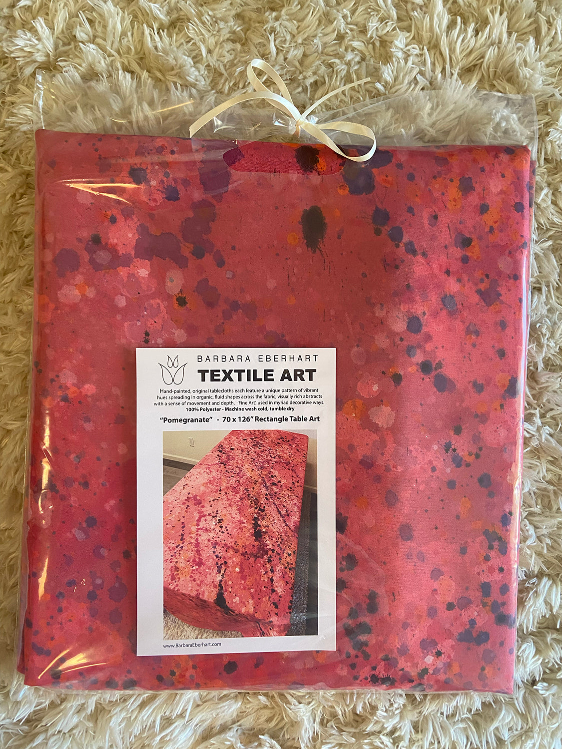 Hand-painted Tablecloths, Large (Barbara Eberhart) – 2