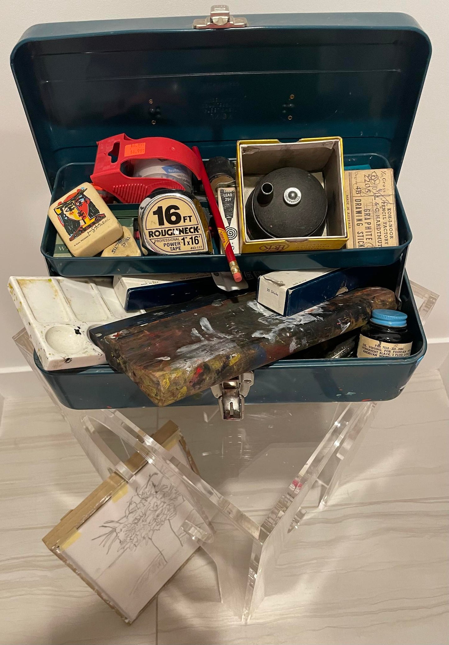 Vintage Tools of the Trade Pencil Drawling (Judy Luther)