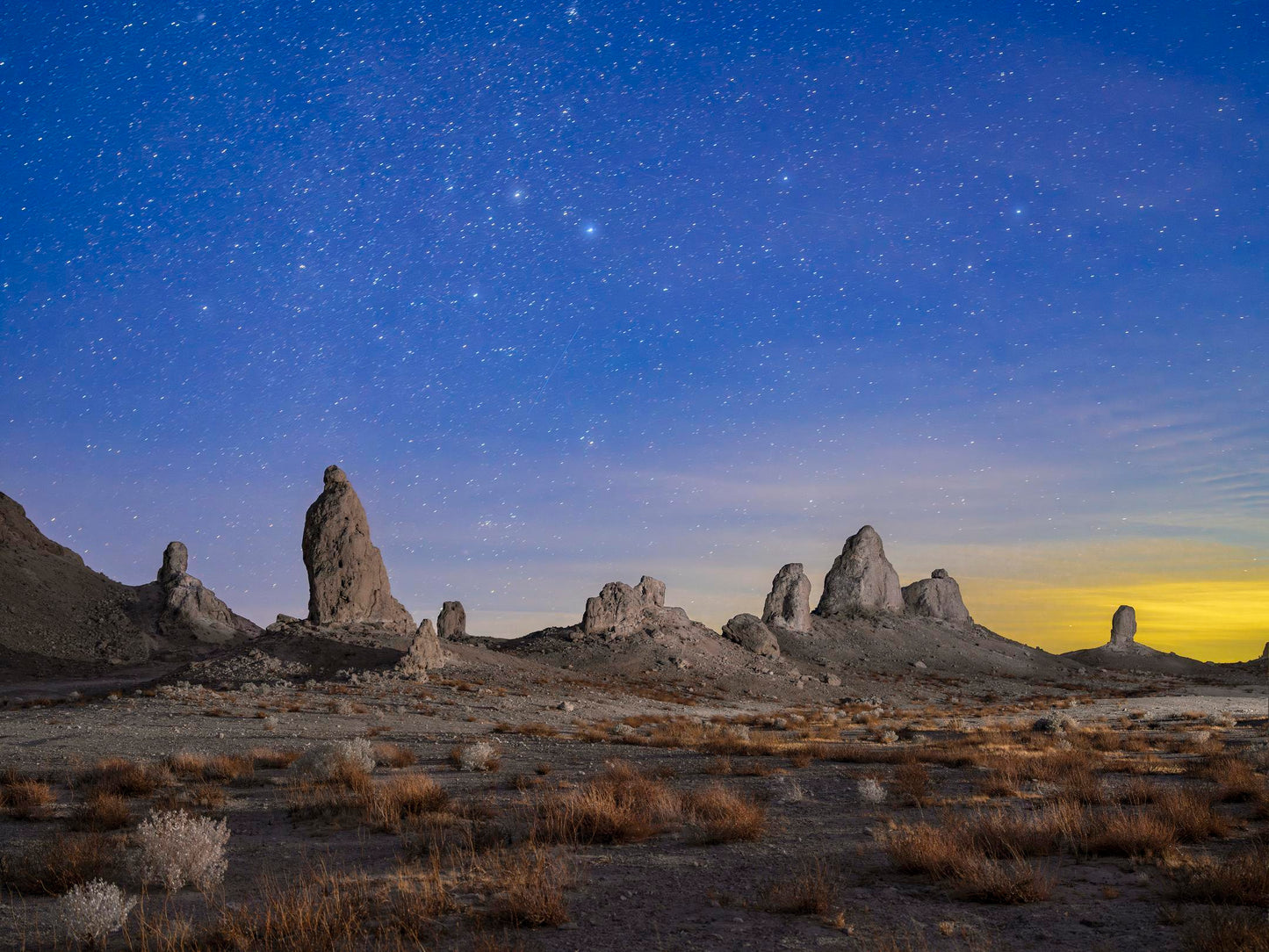Trona Pinnacles. February 22, 2024 (Bill Leigh Brewer)