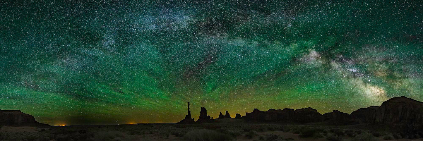 Milky Way over Monument Valley (Jeanne Scott)