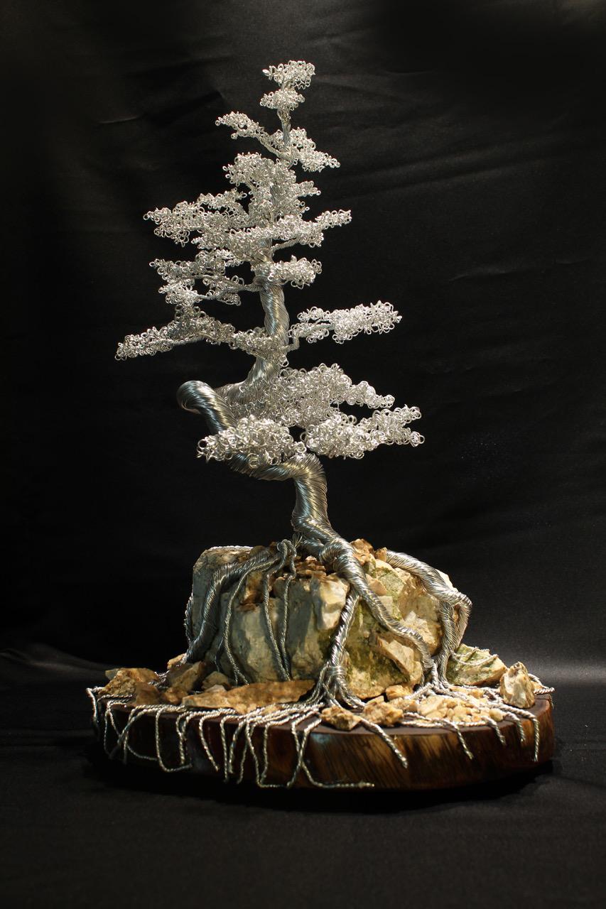 Wire Bonsai 3