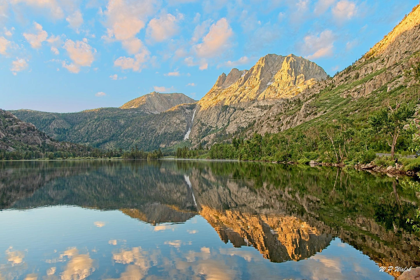 Reflection In Sunrise Sierra
