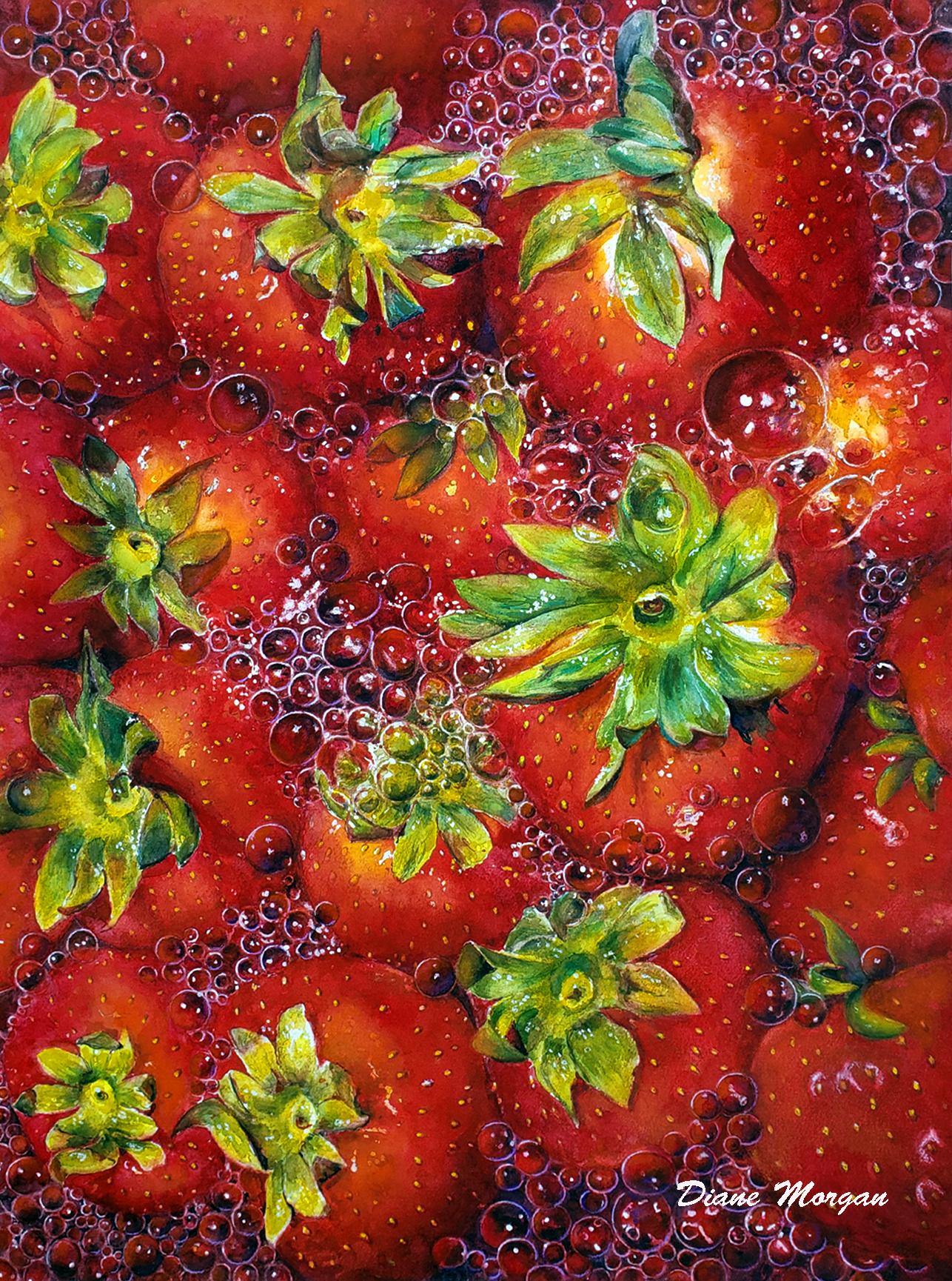 Washing Strawberries