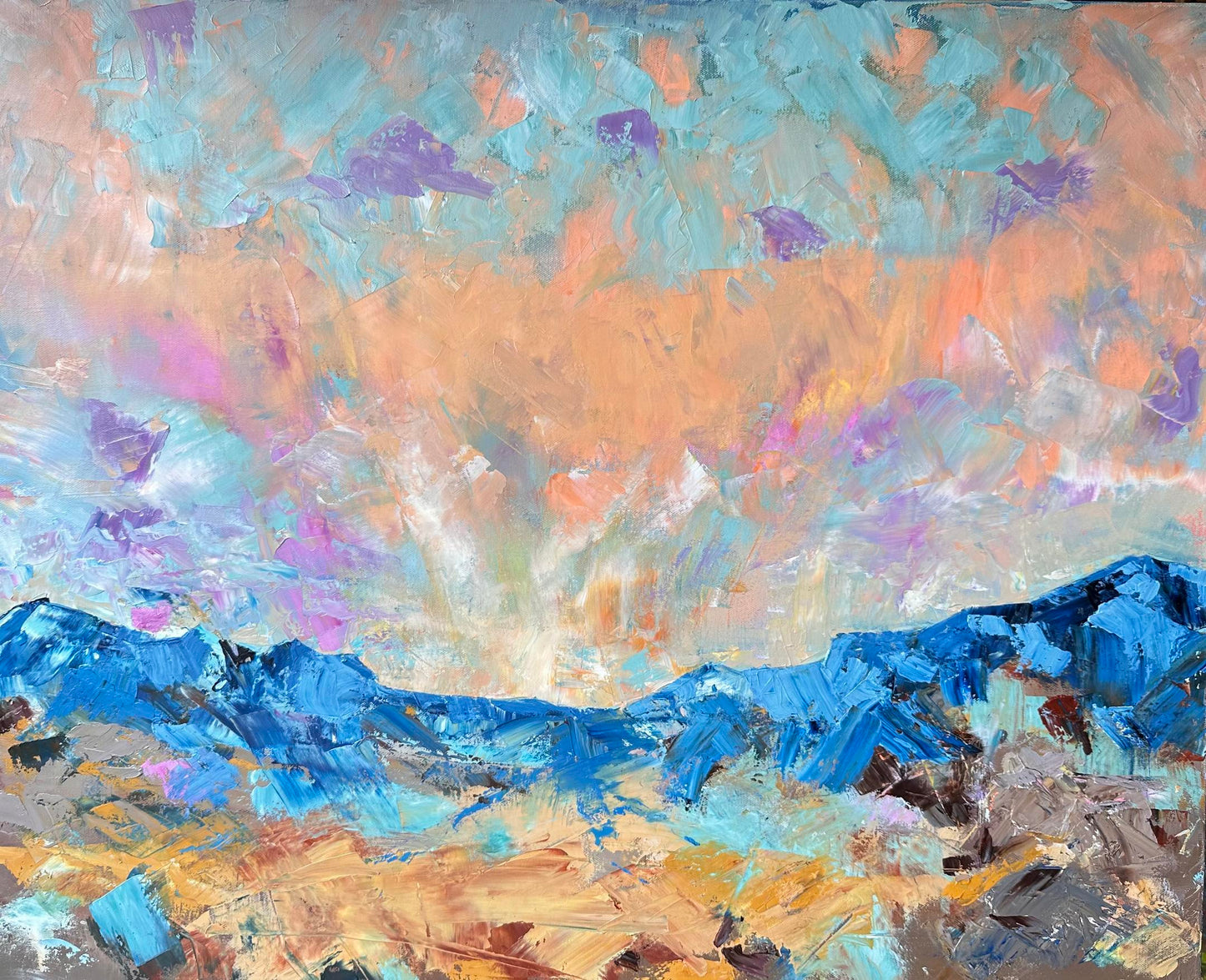 Heat Wave over the Desert