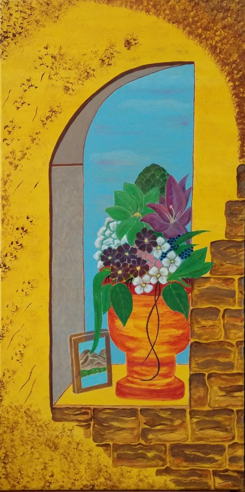 Red Vase