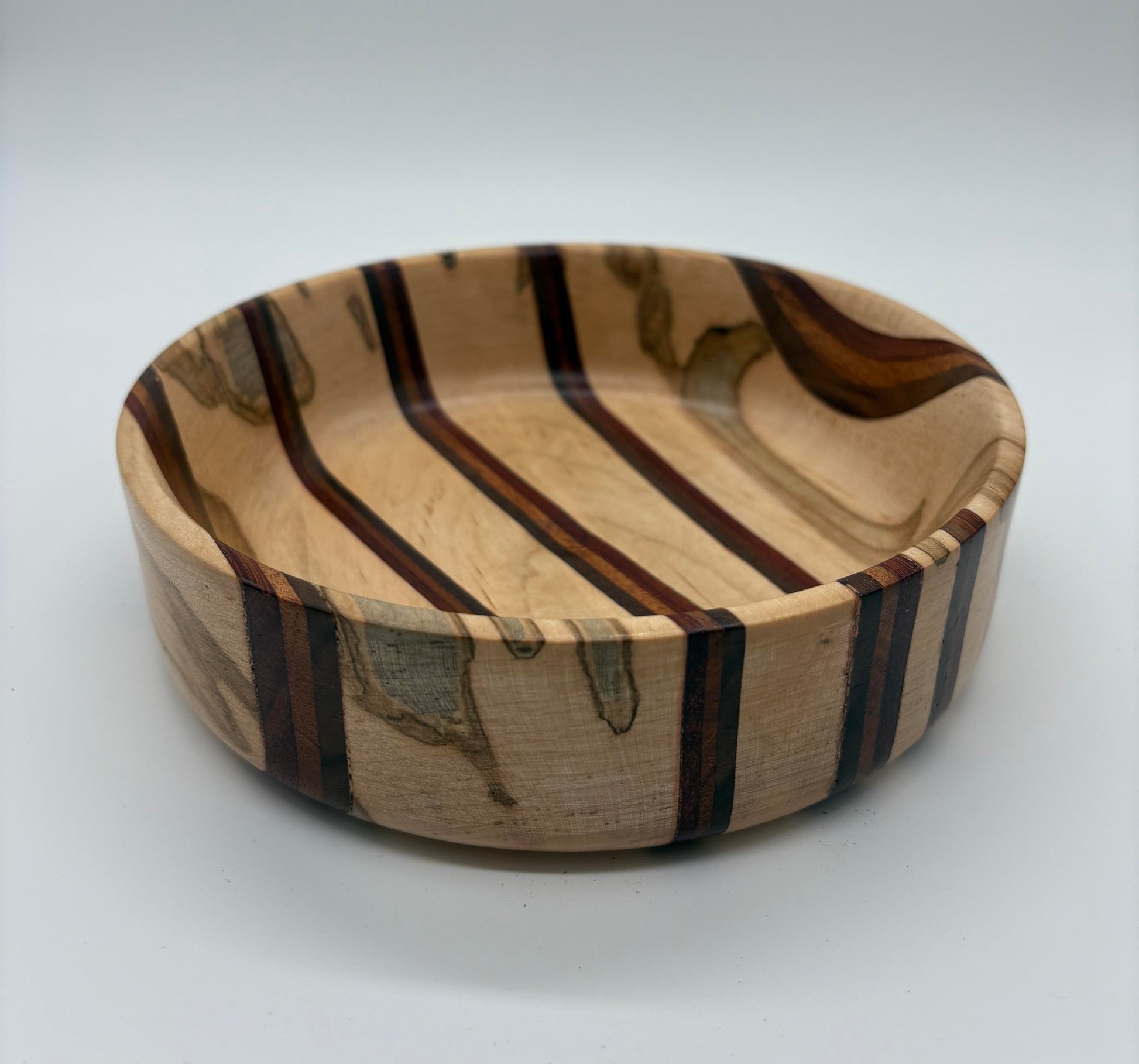 Ambrose bowl with wood inlay (Jim Spalding) – 2