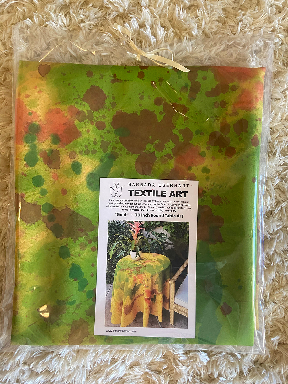 Hand-painted Tablecloths (Barbara Eberhart) – 2