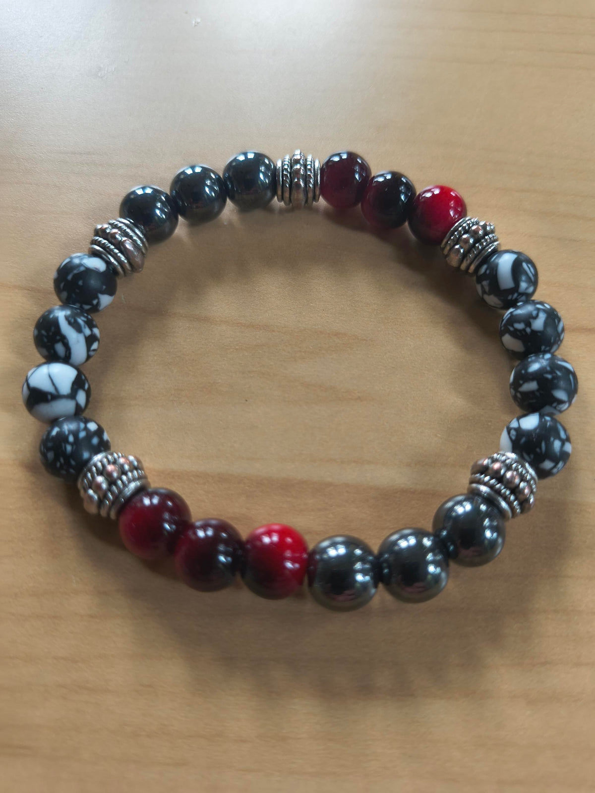 Dragon vein agate Bracelet (David Burr) – 2
