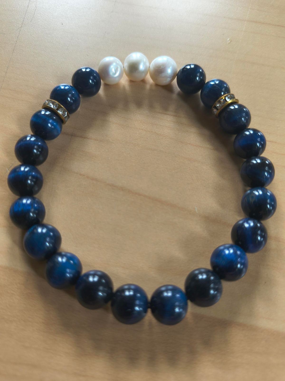 Blue tiger's eye Bracelet (David Burr) – 2