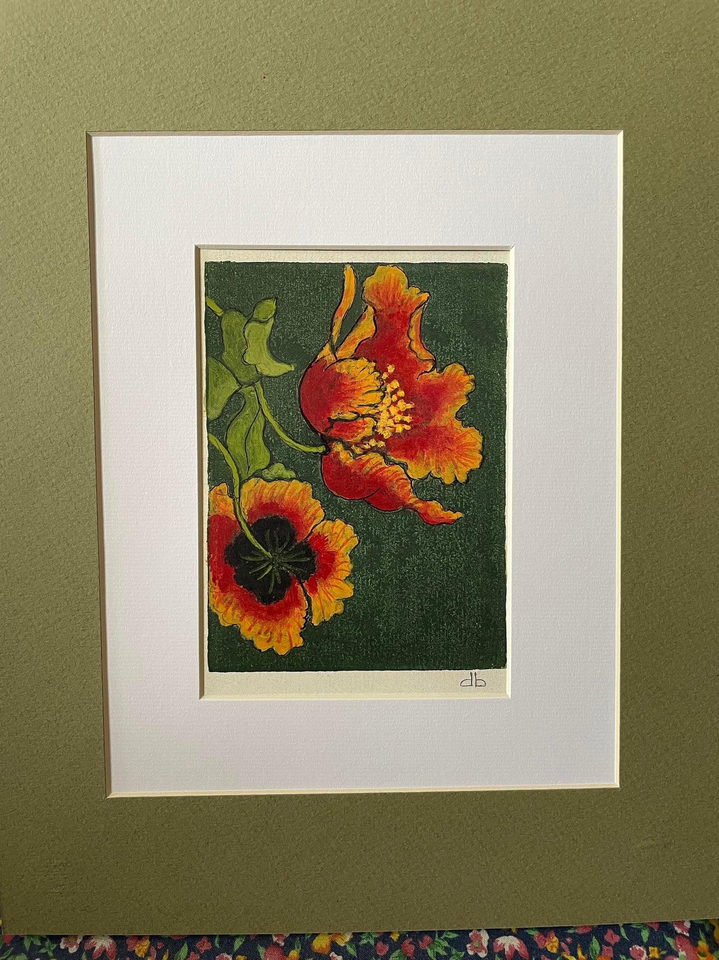 Print of original art (Dina Budginas) – 2