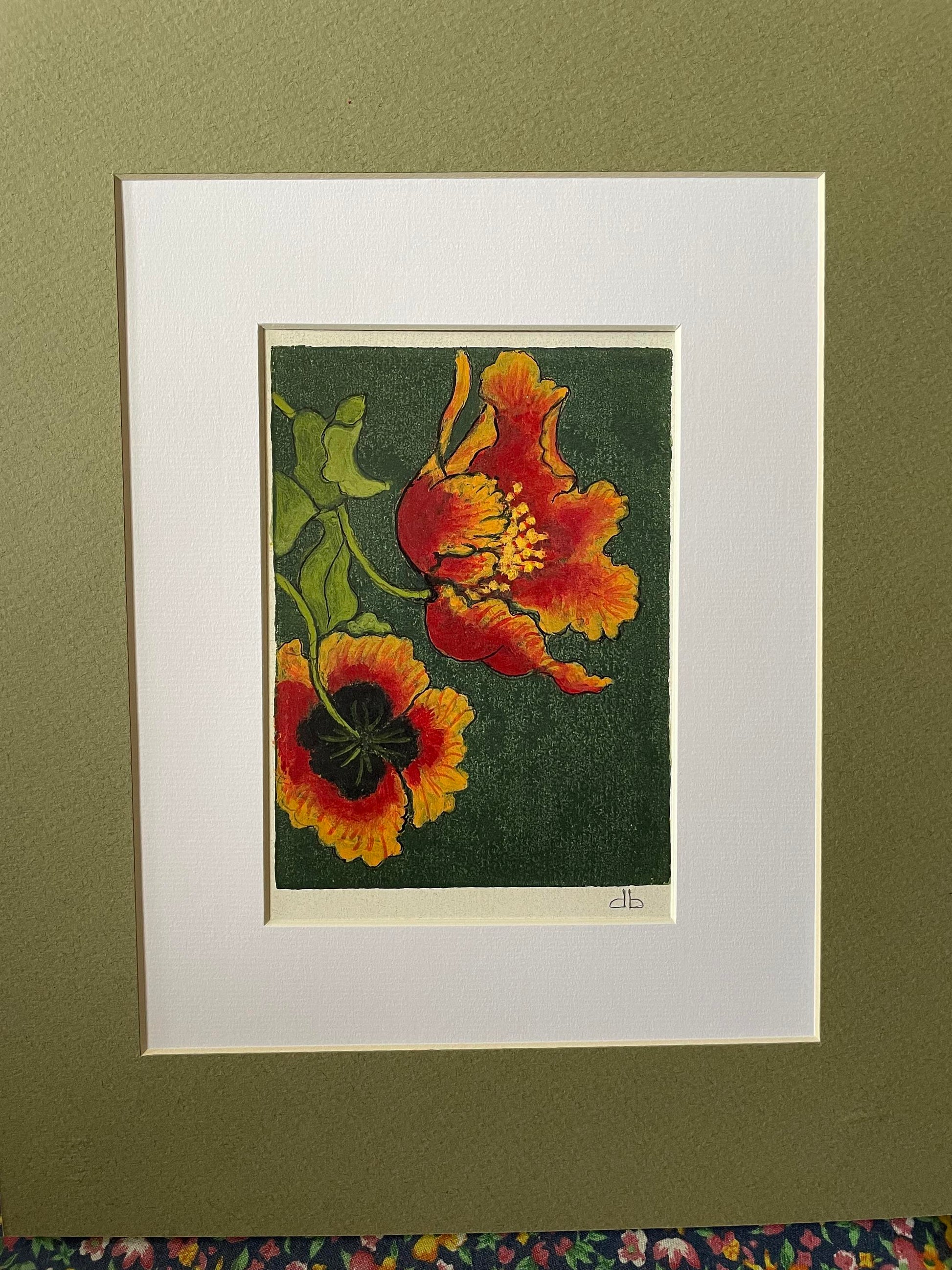 Print of original art (Dina Budginas) – 2