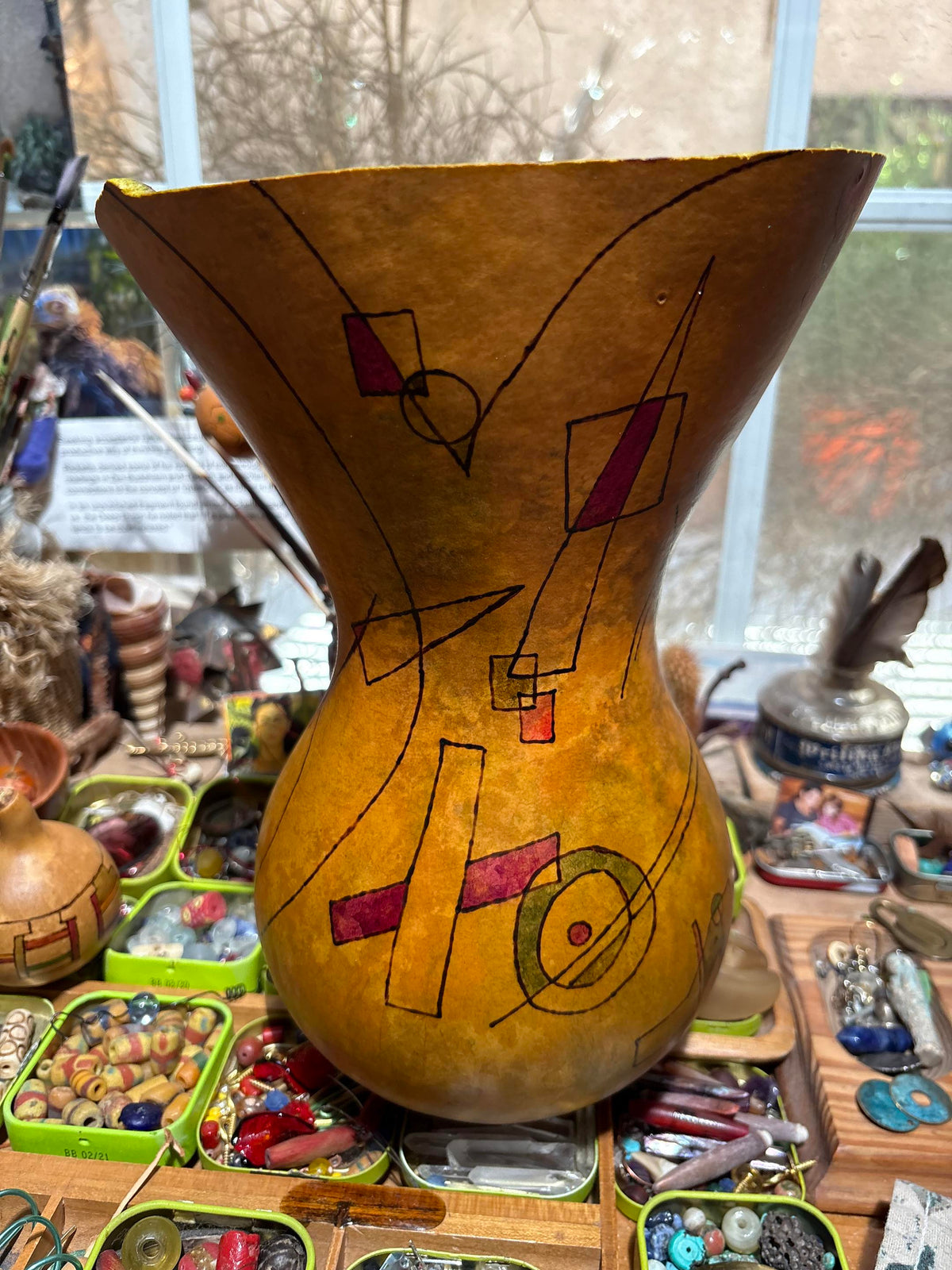 Purple Jazz Vase (Debra Jenkins) – 2
