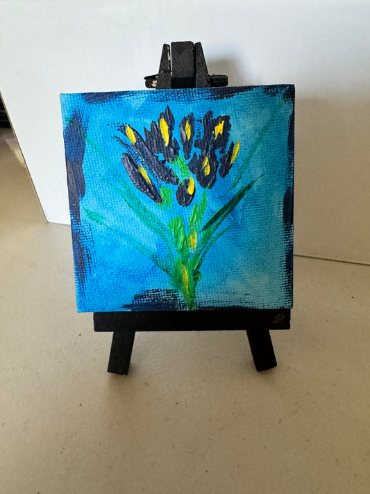 Blue Irises (Elaine Sonne) – 2