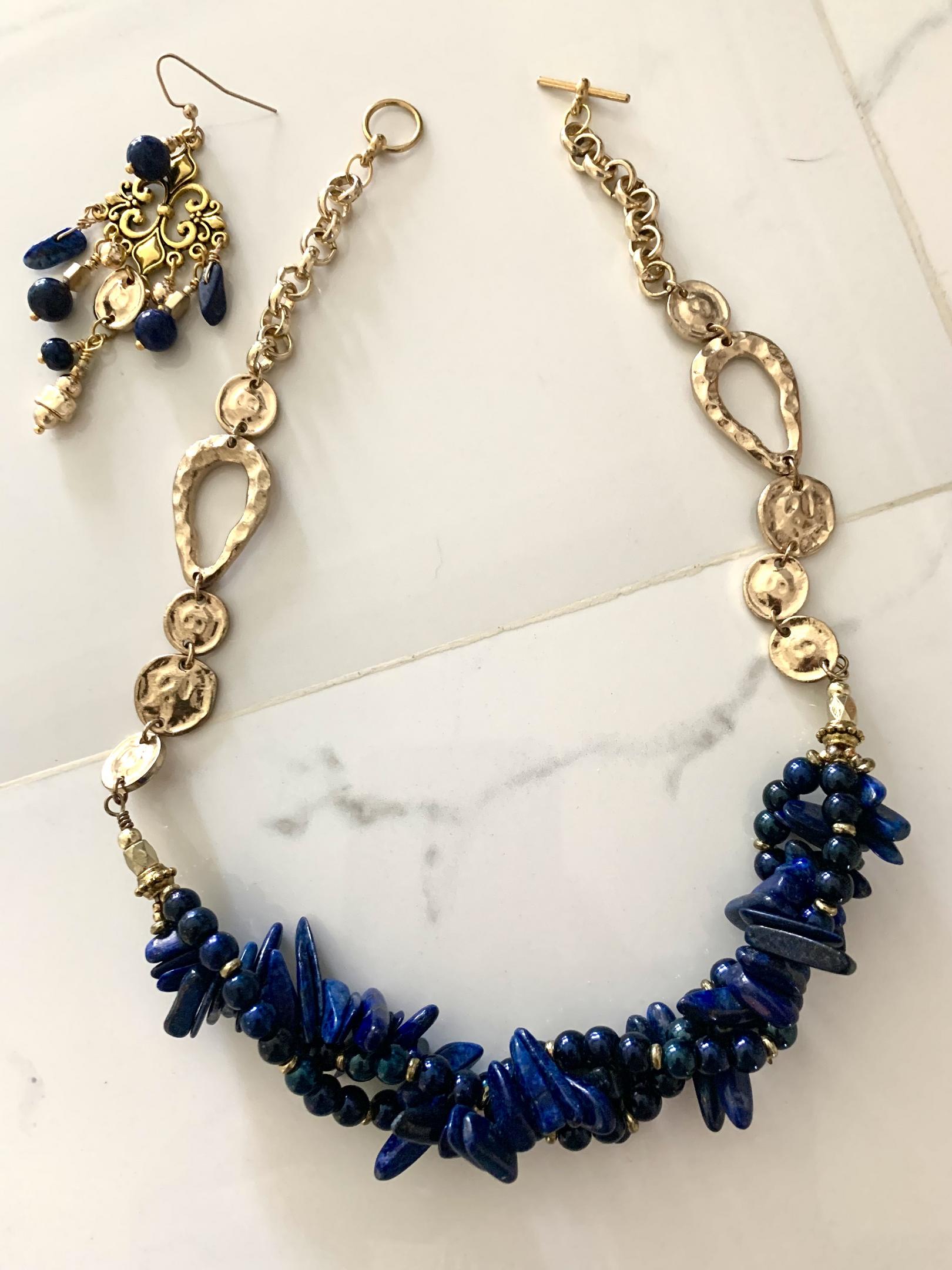 Lapis Lazuli Necklace (Cheryl Burss) – 2