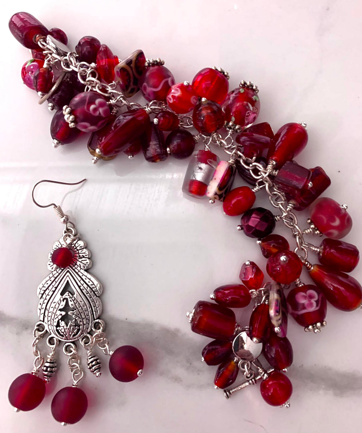 Chunky Red Bracelet (Cheryl Burss) – 2
