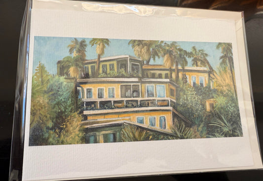 MCM Rimcrest Palm Springs 5x7 postcard /envel (Anna Graham) – 2
