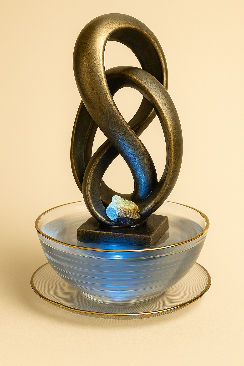 Infinite Stillness Table Top Water Fountain (Laurel Fuqua) – 2