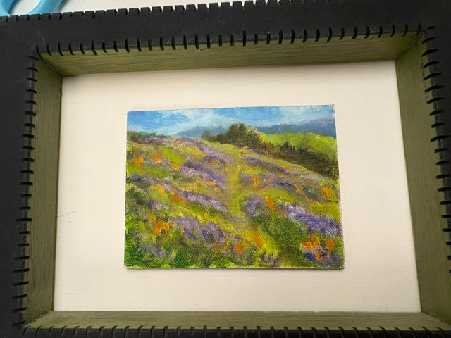 Framed Painting of Countryside (Lorie Teagno) – 2