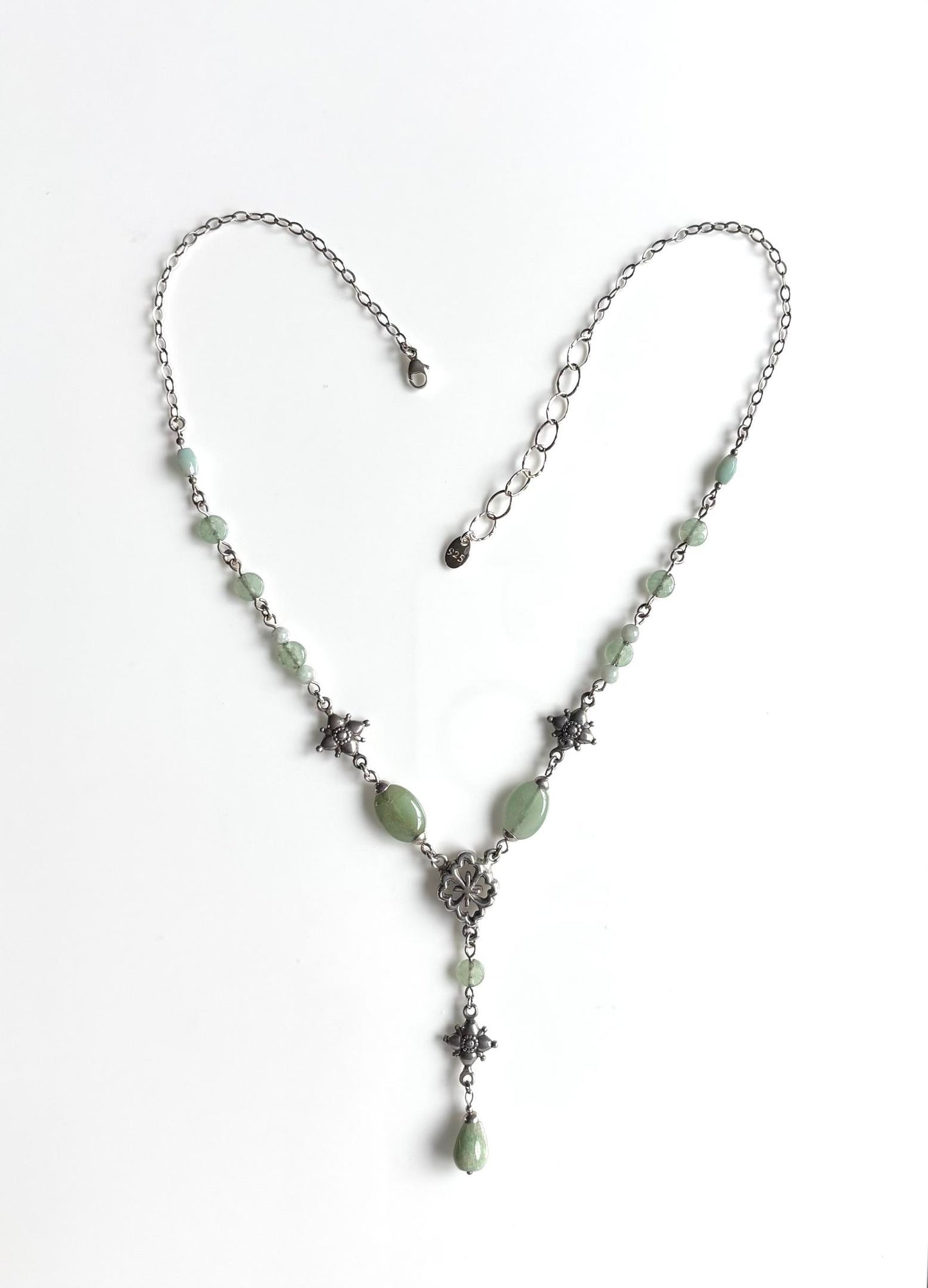 Green Aventurine Y-Necklace (Carol Koch) – 2