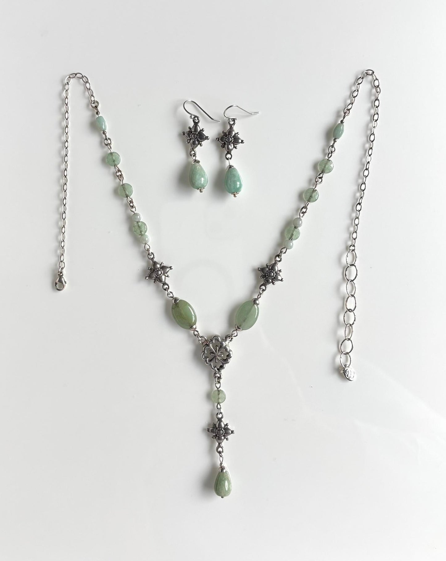 Green Aventurine Y-Necklace (Carol Koch) – 2