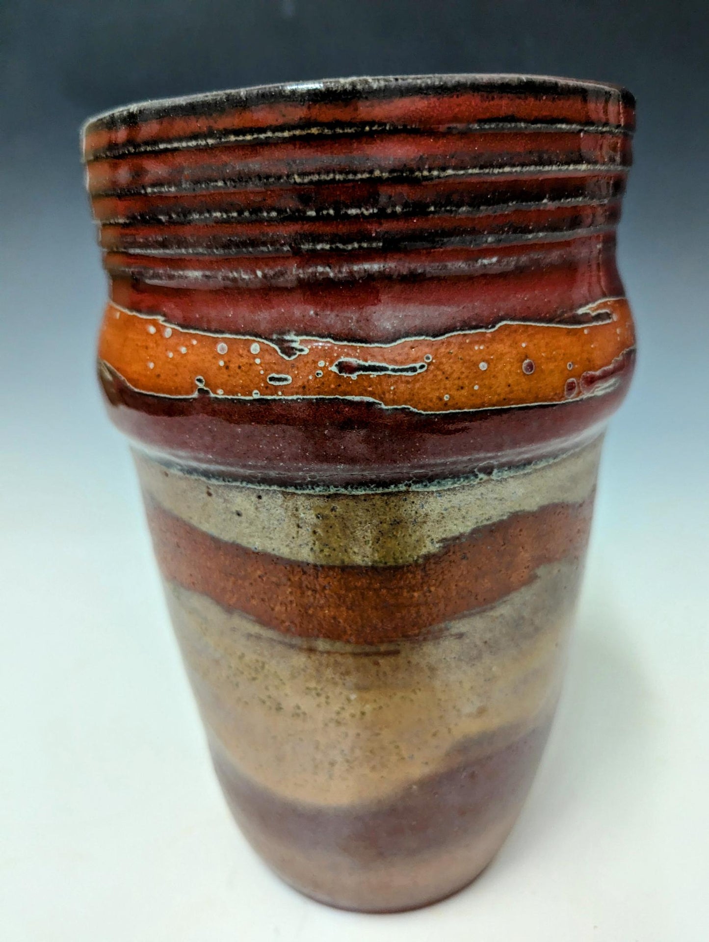 ceramic stoneware vessel with porcelain slip (Roark Shirley) – 2