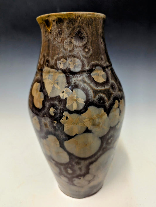 Crystaline glazed ceramic vessel (Roark Shirley) – 2