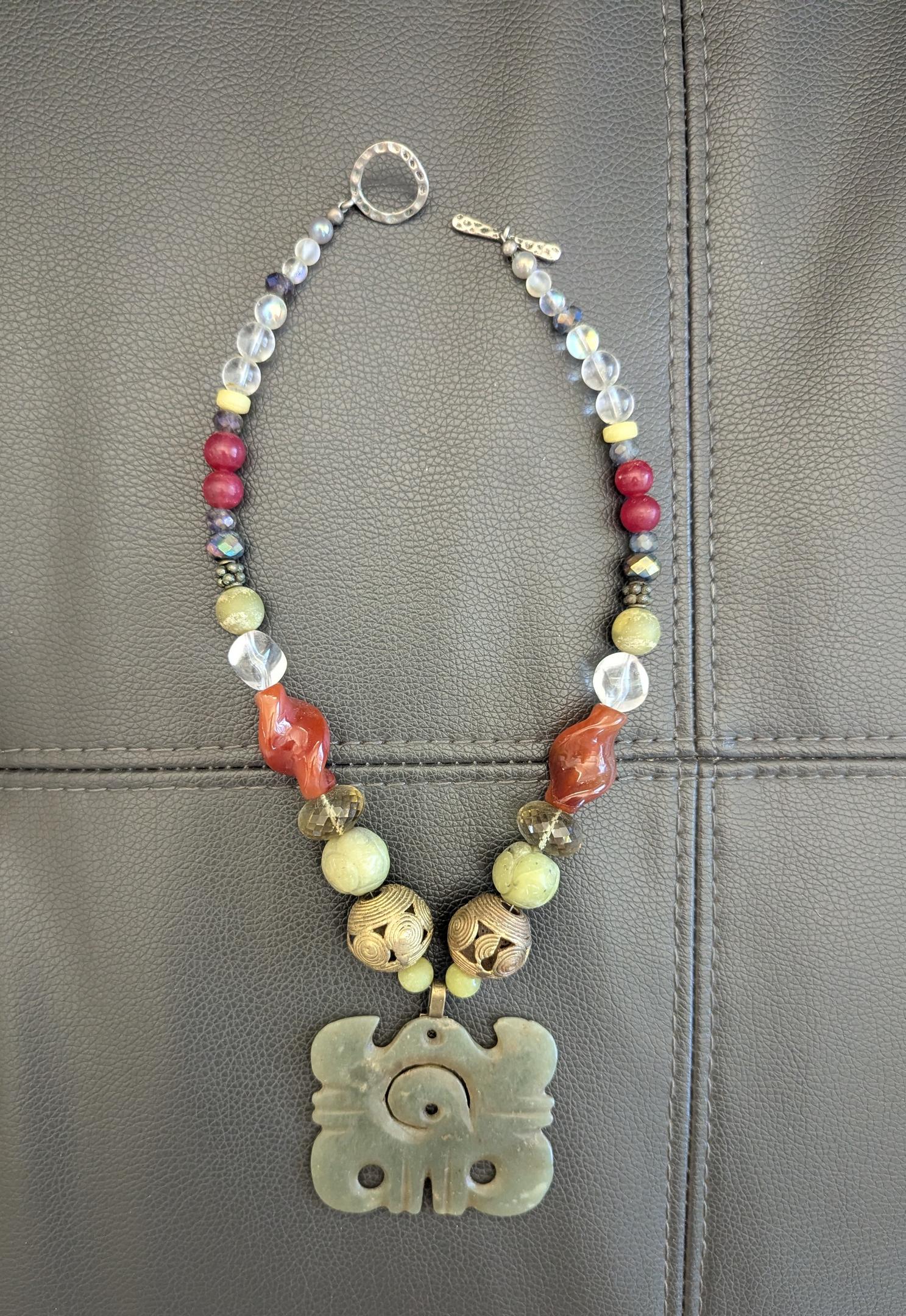 Mayan pendant (Jean Bradley) – 2