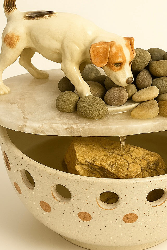 Riverbed Curiosity-Tabletop Fountain (Laurel Fuqua) – 2
