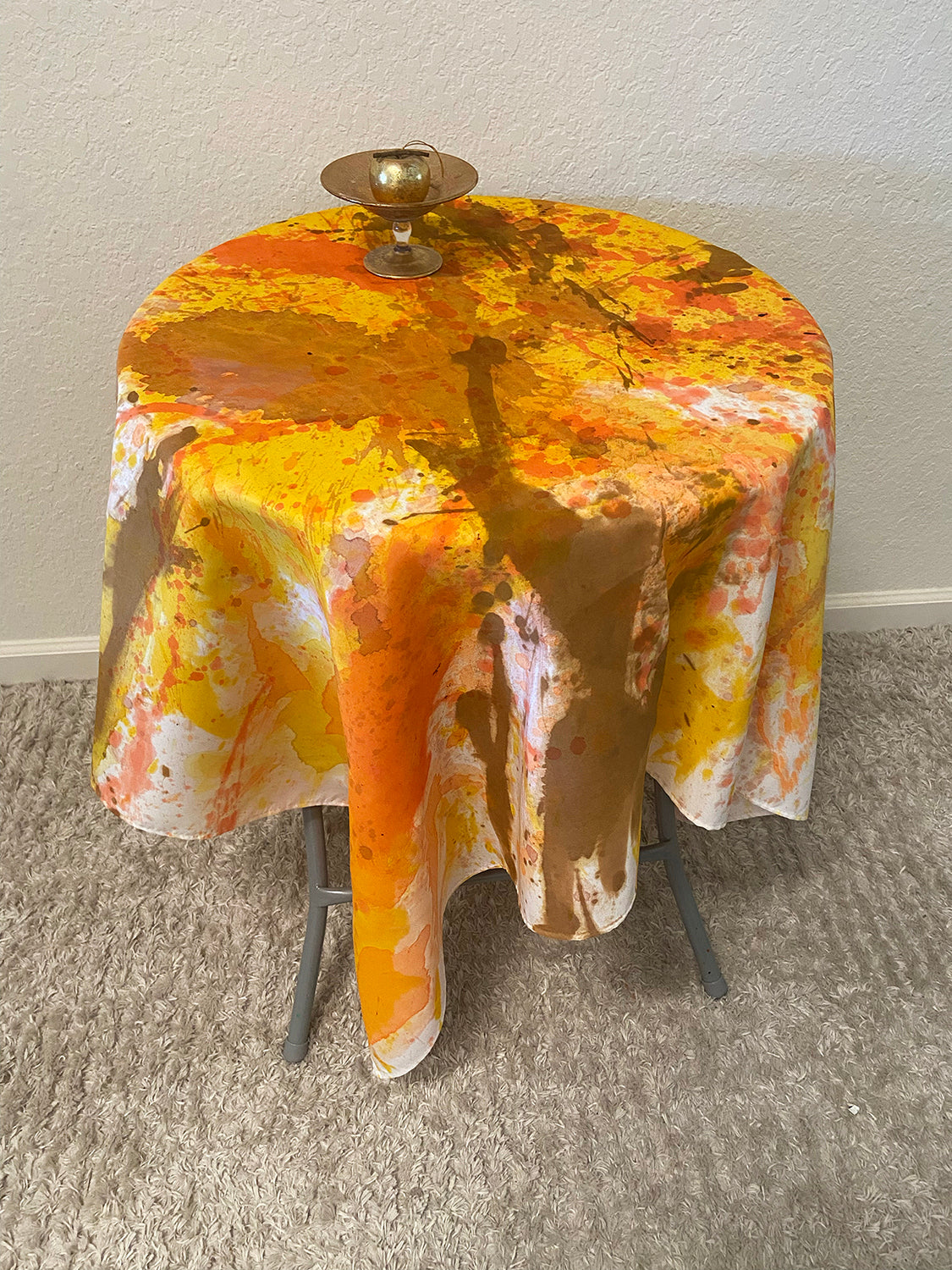 Hand-painted Tablecloth (Barbara Eberhart) – 2