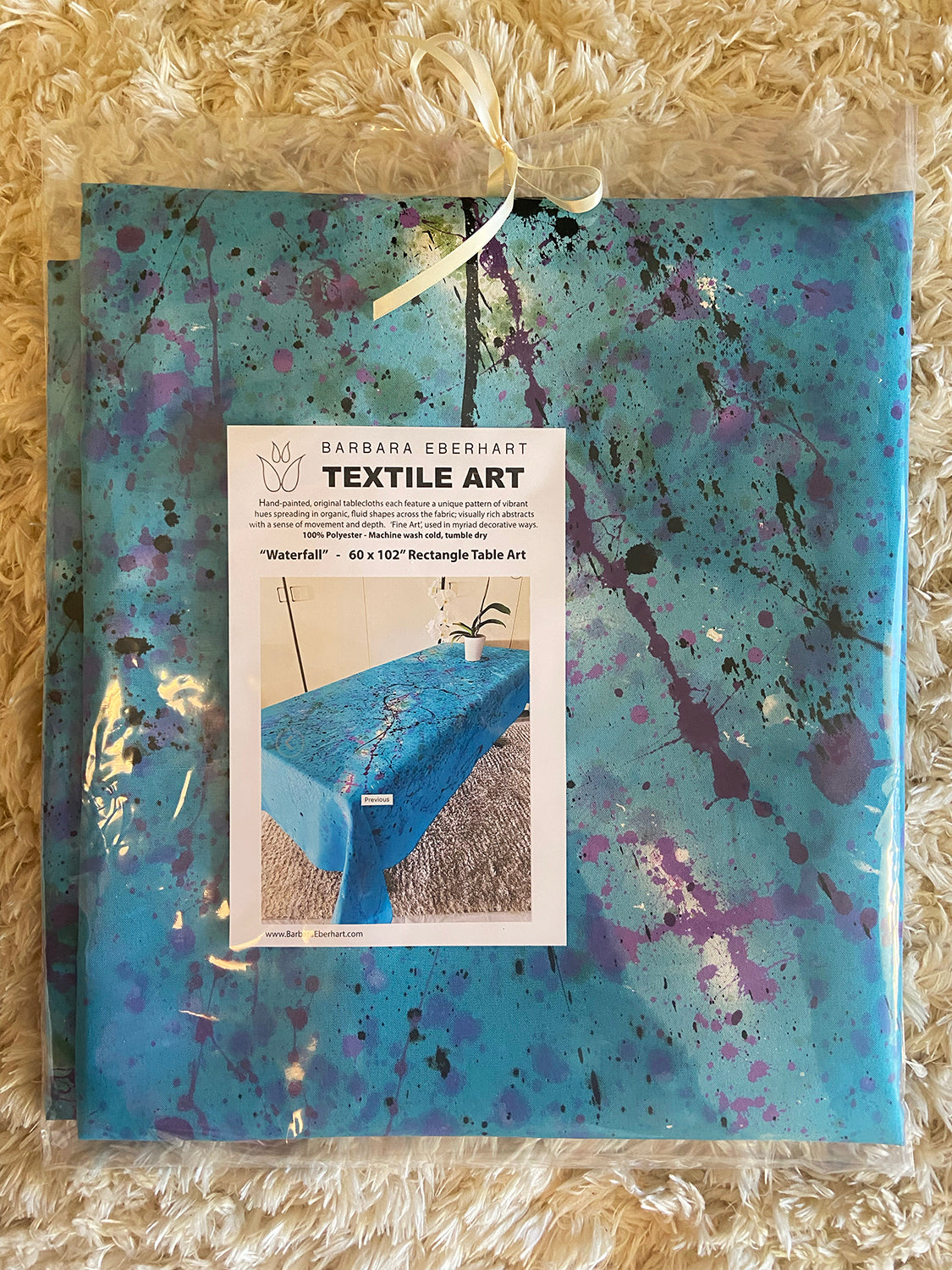 Hand-painted Tablecloths (Barbara Eberhart) – 2