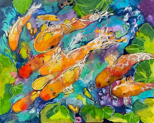 Koi Frenzy (Angela Koenig)