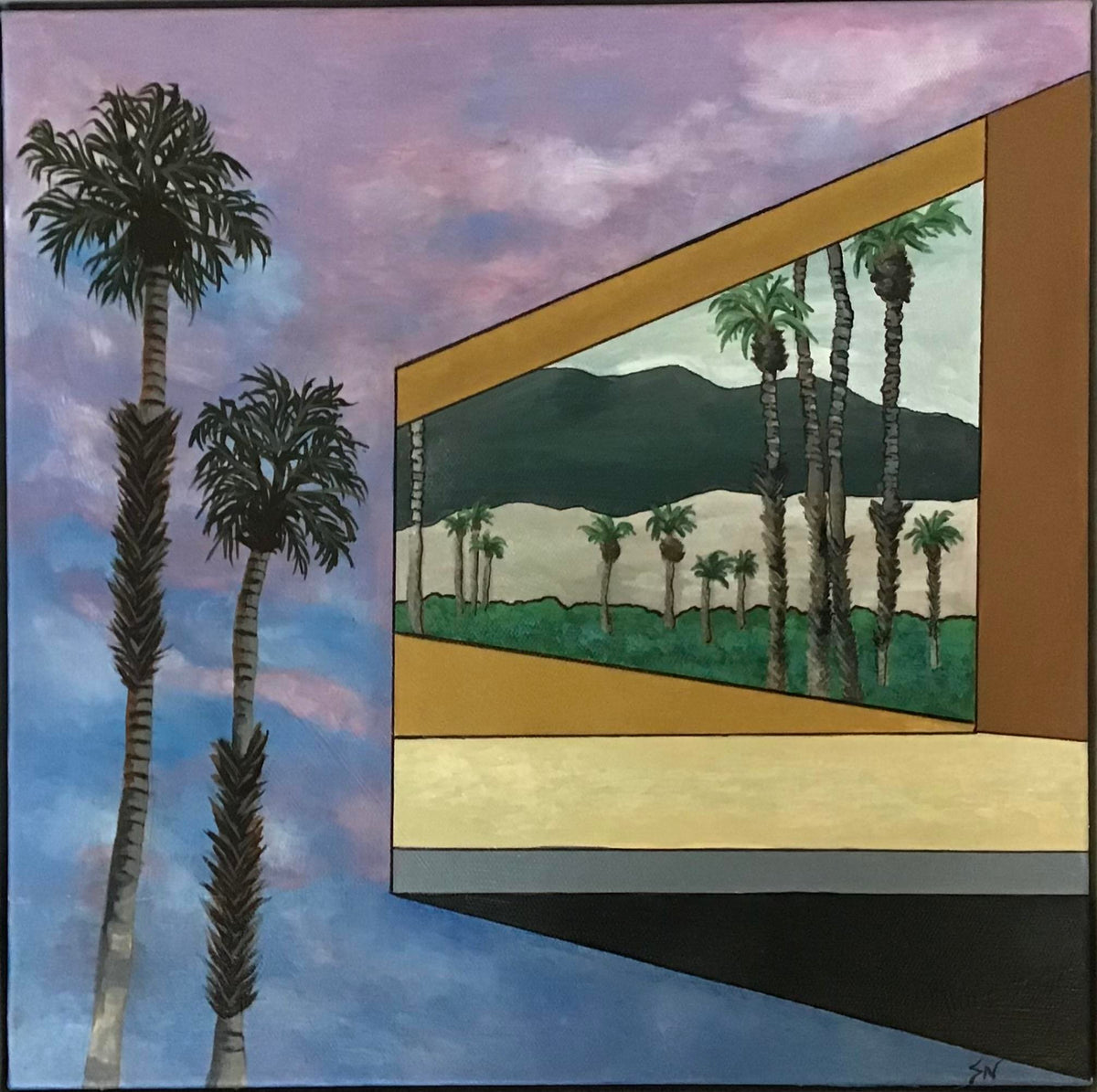 Two Views Outside My Window (Suzanne Nelson)