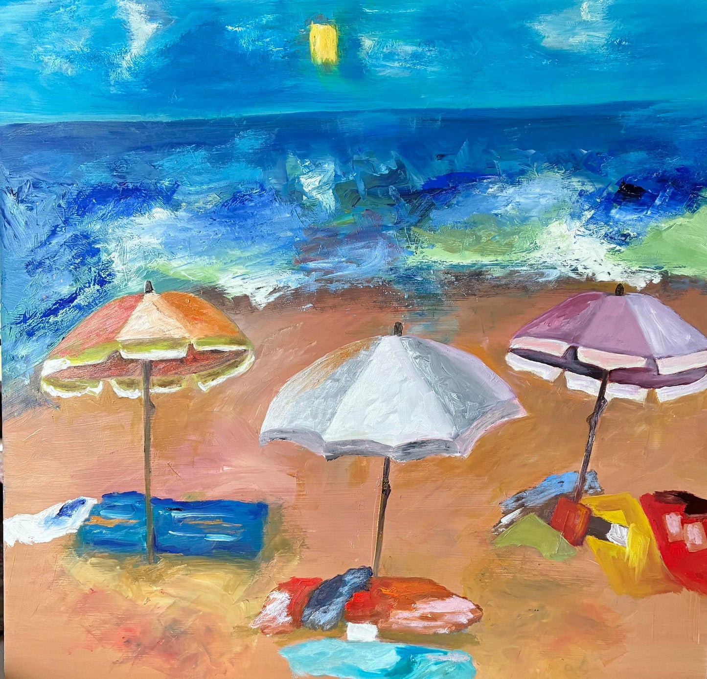 Beach Scene (Rosanne Knoepfle)