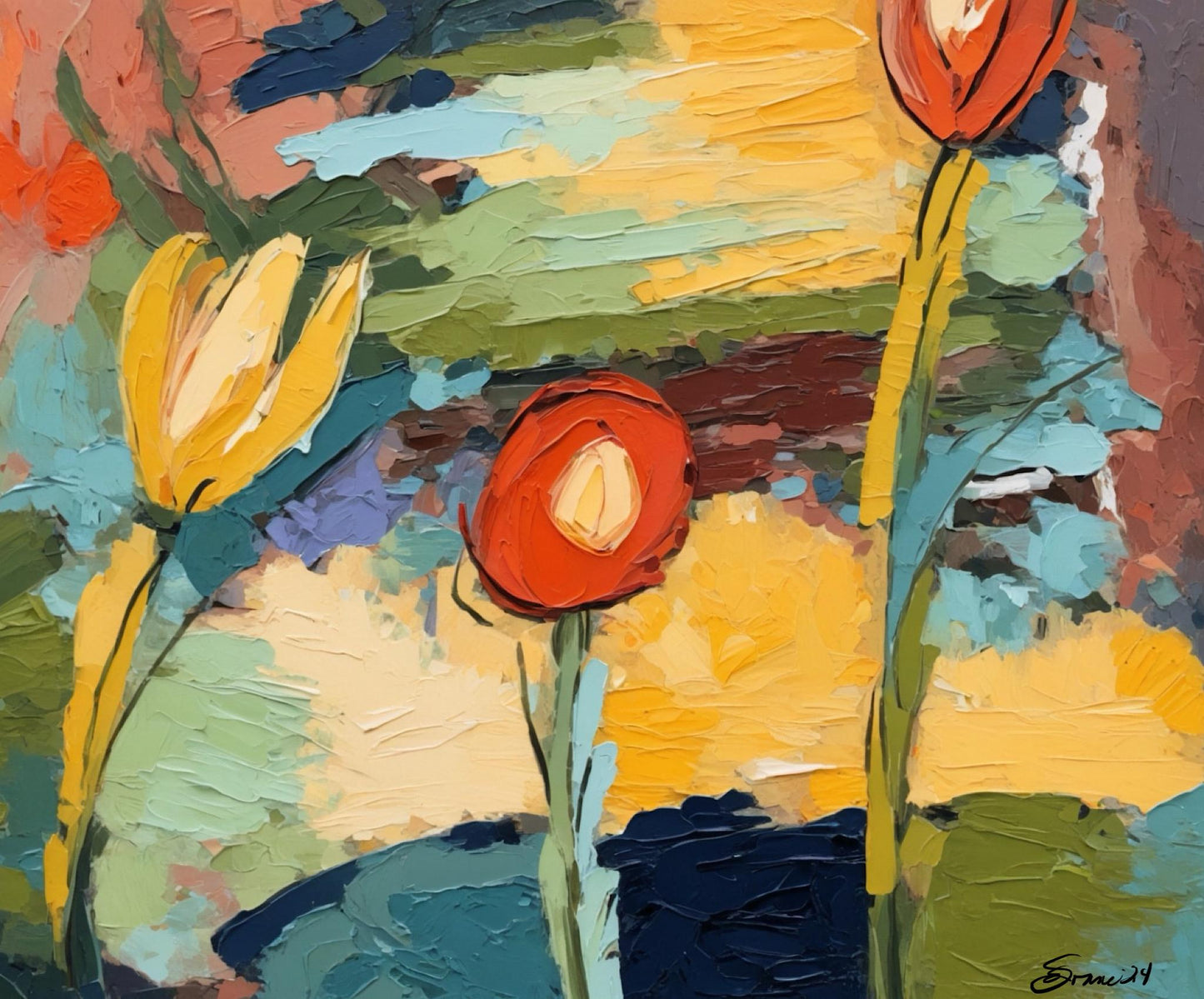 Flower Impressions (Elaine Sonne)