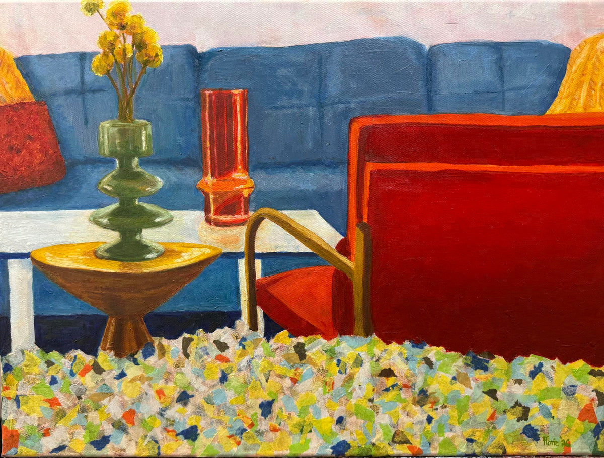 Through the Fireplace (Florie Kemper Bunzel)