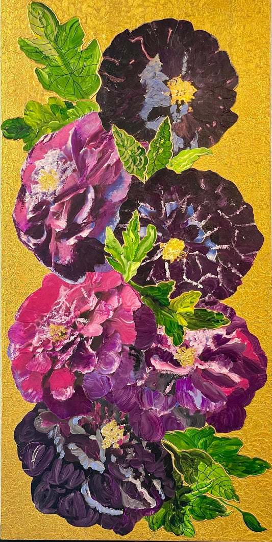 Purple Sovereign Blossoms (Carole Hatcher)
