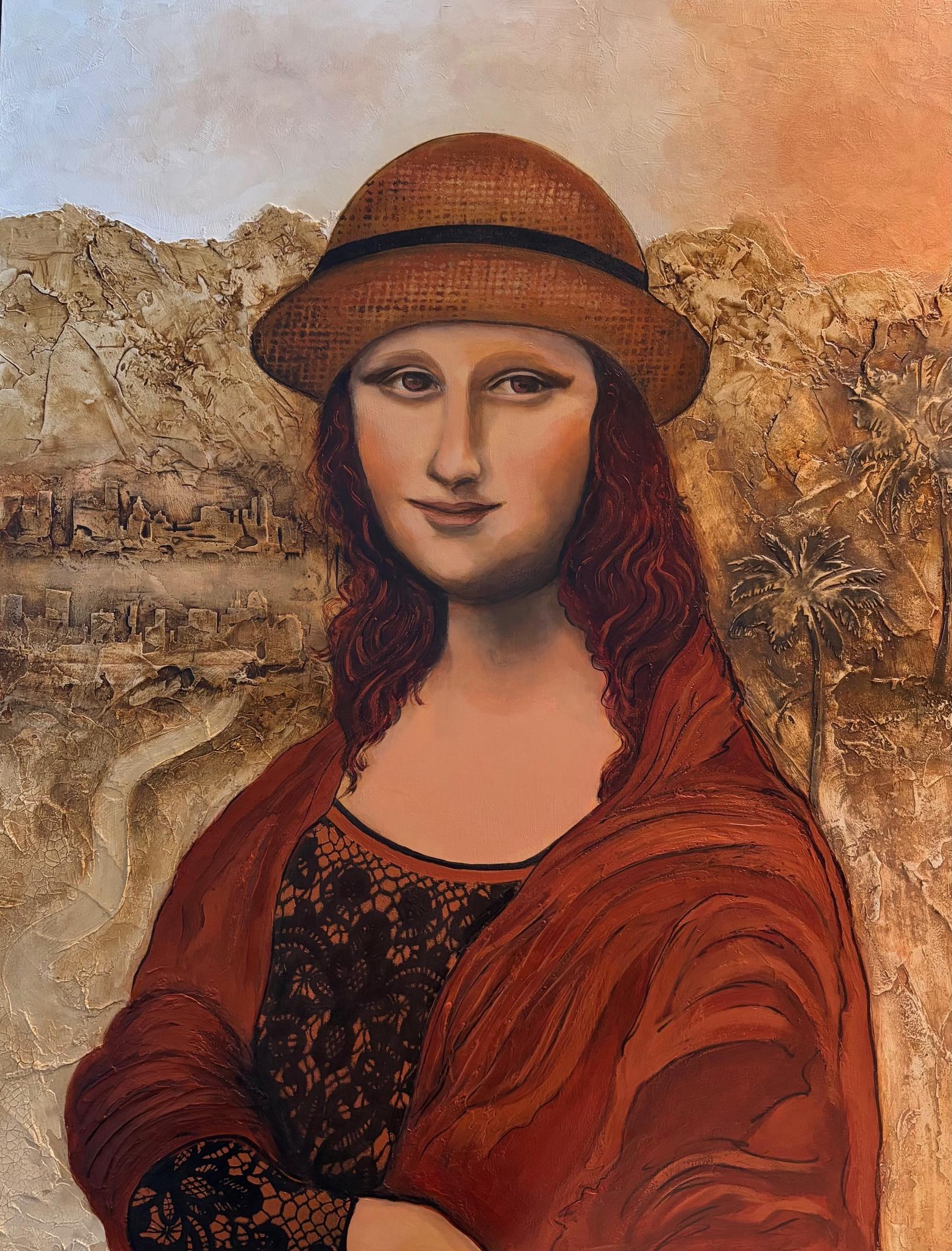 Mona Lisa in the Desert (Andrea Raft)