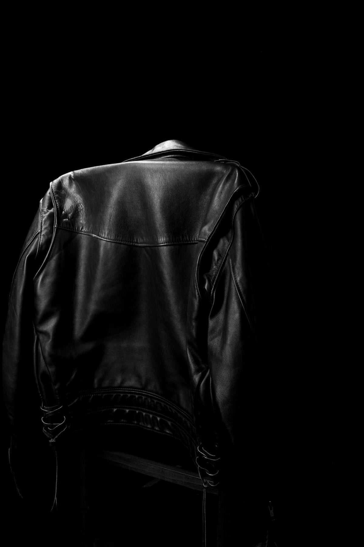 Bk Leather Jacket I (Michael W Foxworthy)