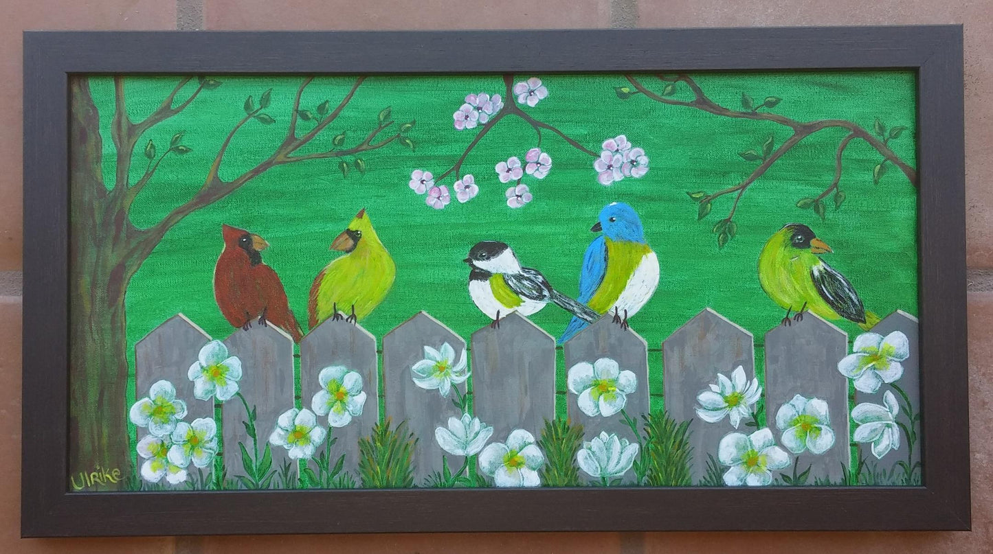 Friends on a Fence