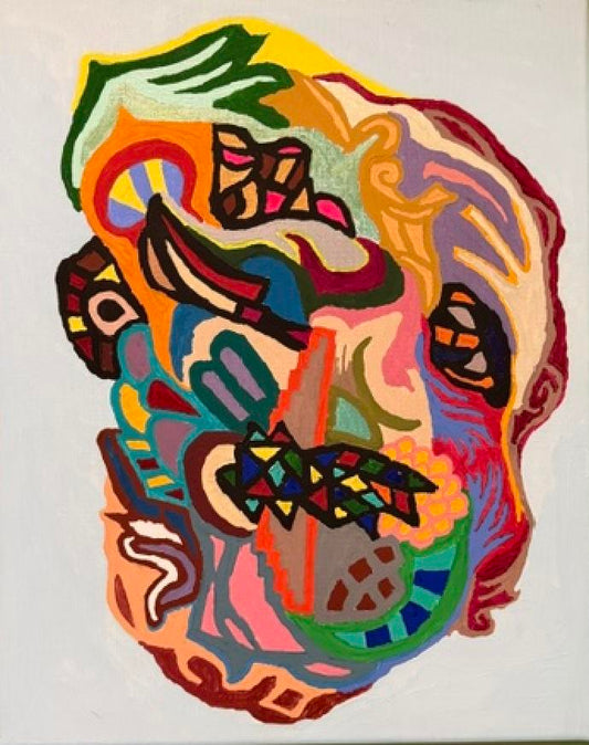 Psychedelic Bull (Shelly Kraft)