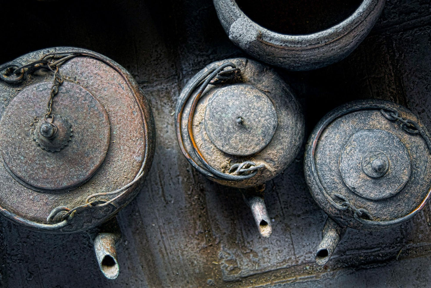 Iron Teapots; Xizhou,Yunnan Province, China (Jane Baron)