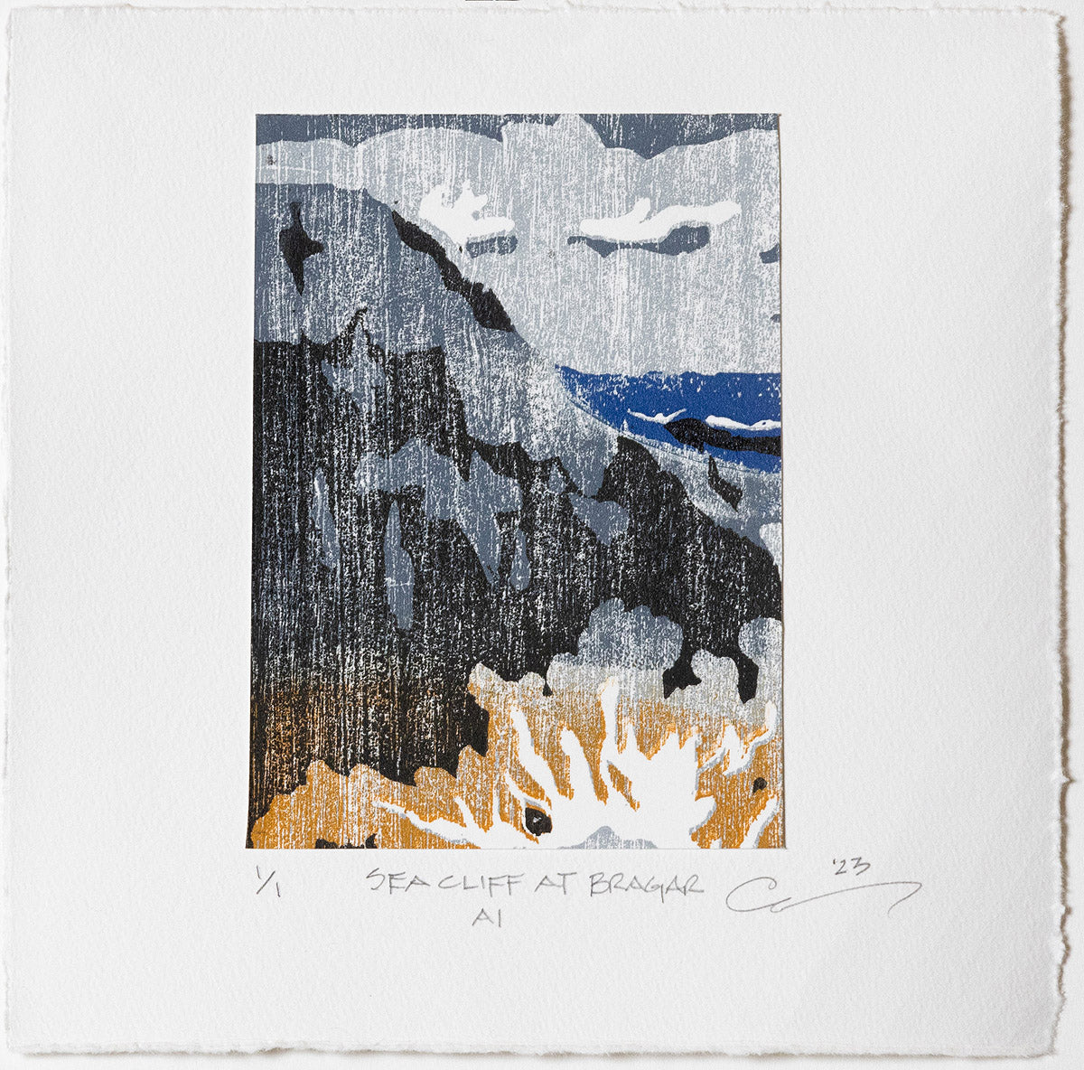 Sea Cliff at Bragar A1 (Carol Mannas) – 2
